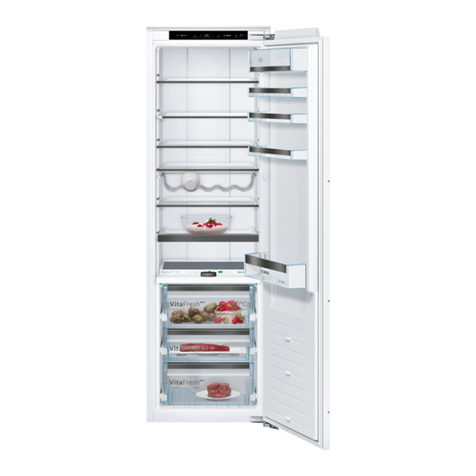 Bosch KIF81H Series User manual