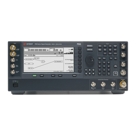 Keysight Technologies E8267D Installation and operation manual
