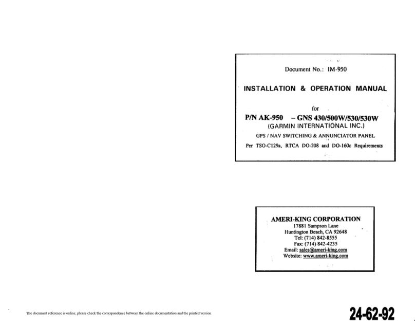 Ameri-King AK-950 Series User manual