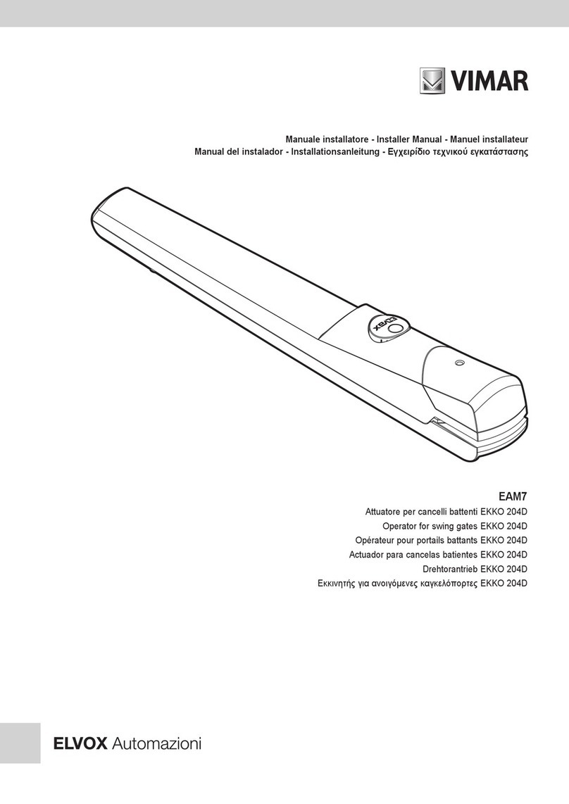 Vimar EAM7 User guide