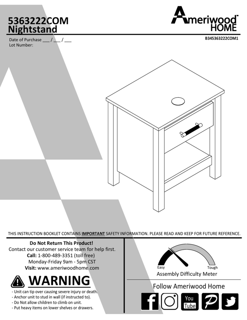 Ameriwood HOME 5363222COM User manual