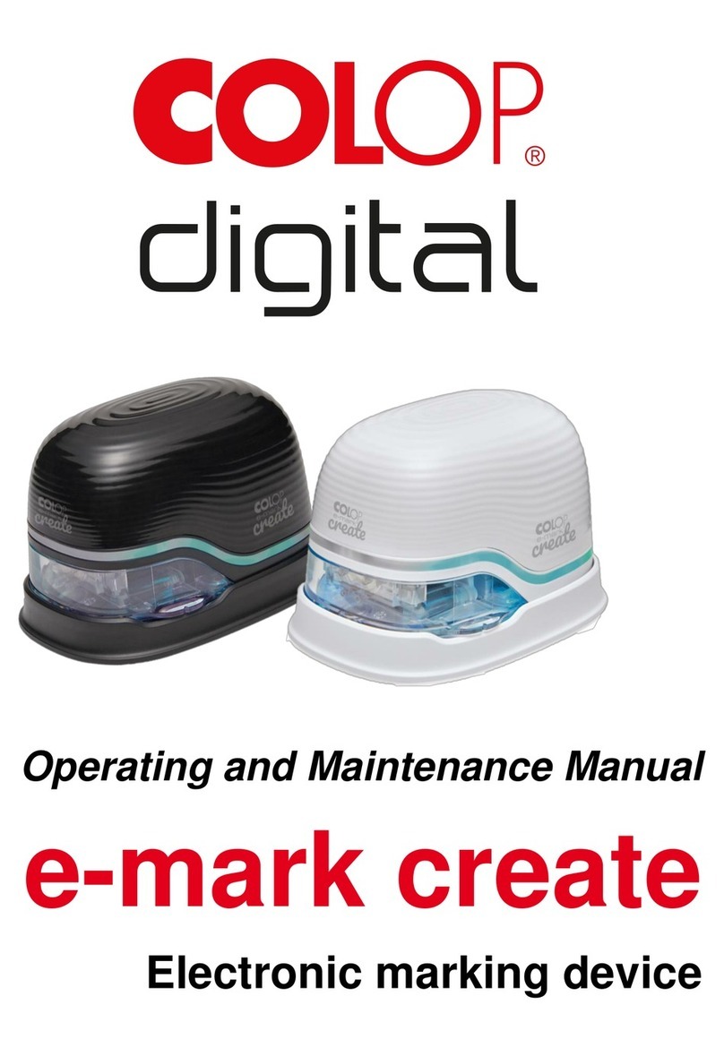 Colop digital e-mark create Operating instructions Colop digital e-mark create Operating instructions