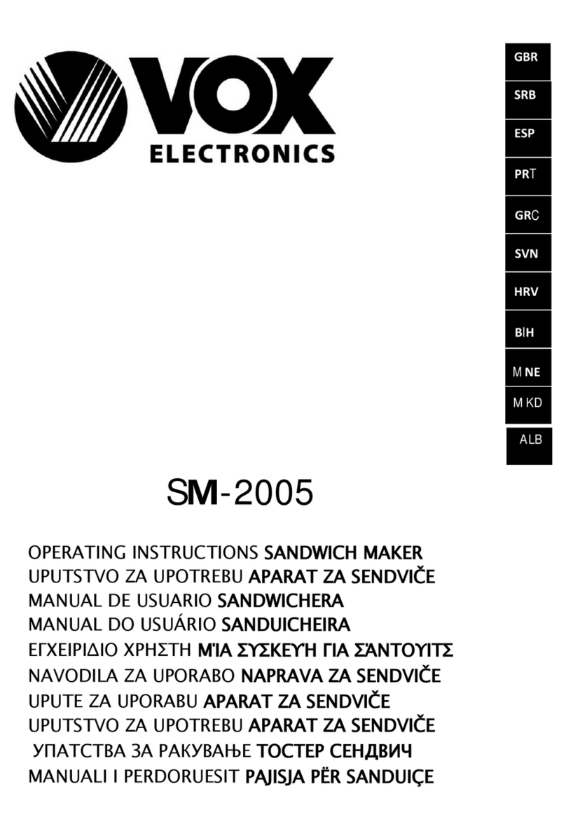 VOX electronics SM-2005 User manual VOX electronics SM-2005 User manual
