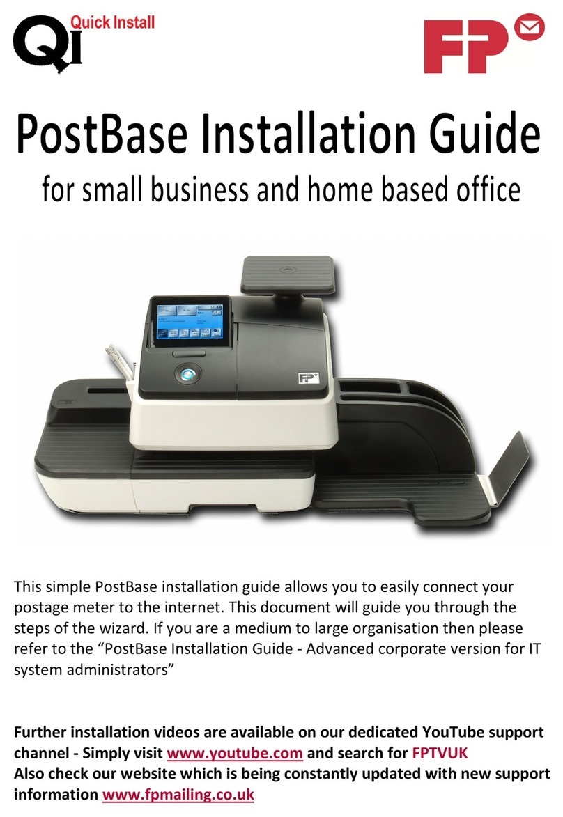 FP PostBase User manual