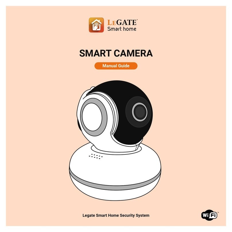 legate SMART CAMERA Assembly instructions