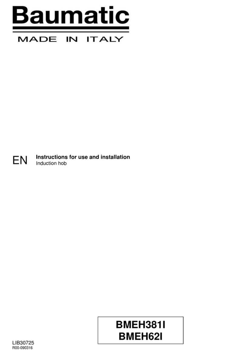 Baumatic BMEH381I Operation manual