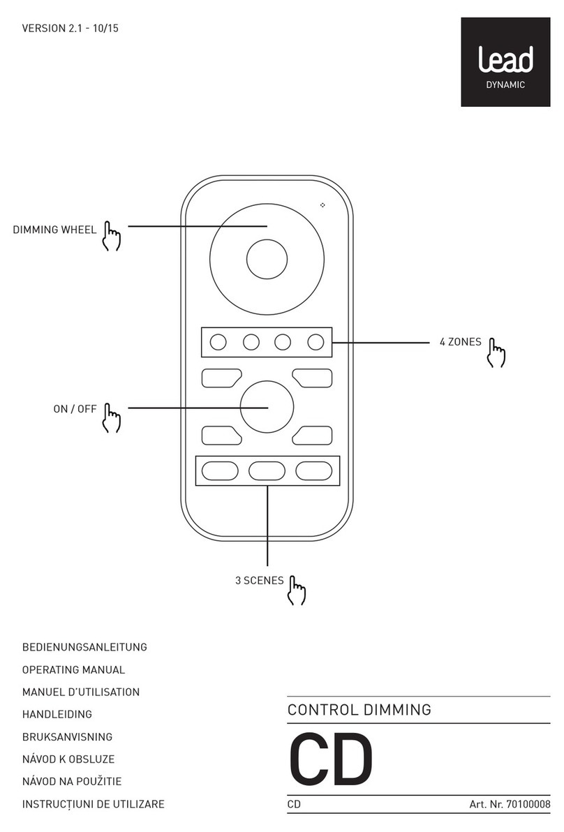 LEAD dynamic CD User manual