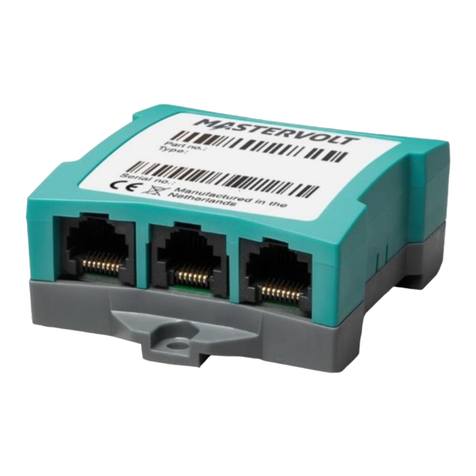 Mastervolt MasterBus PowerCombi Interface Operating manual