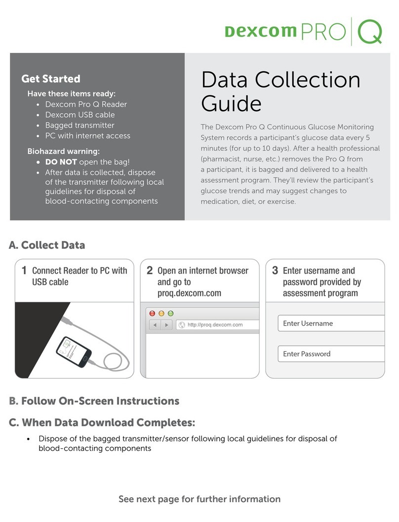 Dexcom Pro Q User manual