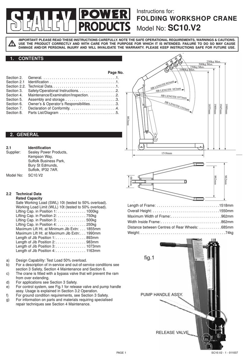Sealey SC10.V2 instructions