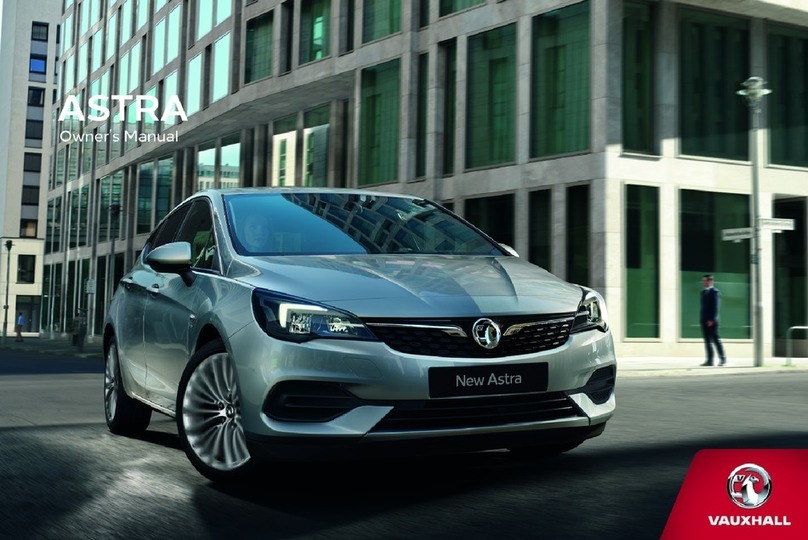 Vauxhall 2010 Astra User manual
