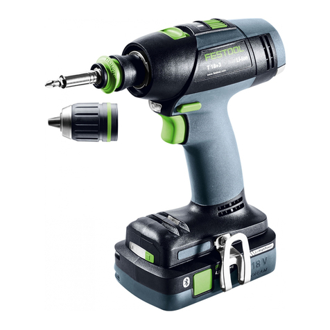 Festool T18+3 instructions