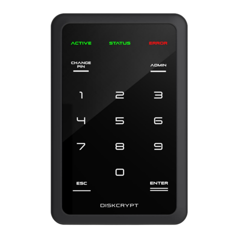ST Engineering Electronics DigiSAFE DiskCrypt M10 User manual