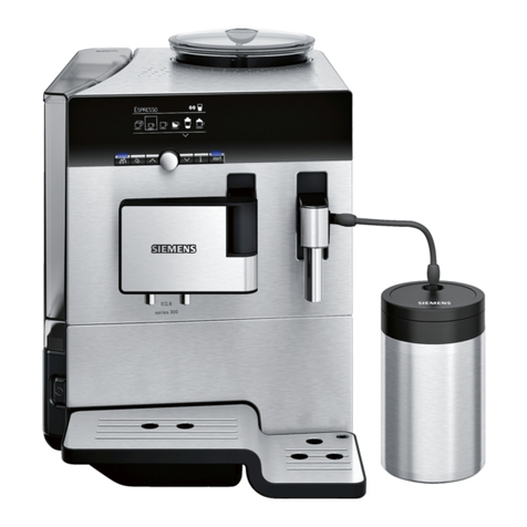 Siemens TE 803 series User manual