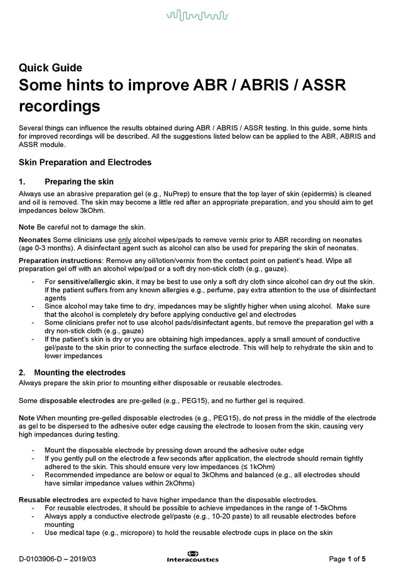 Interacoustics Eclipse User manual