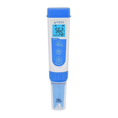Apera Instruments PH60-E User manual