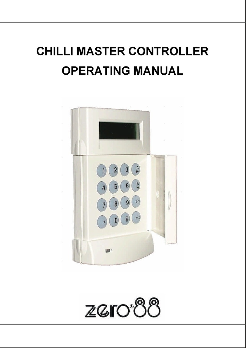 Zero88 Chilli Master User manual