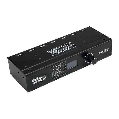 DXT Eurolite Node IV User manual
