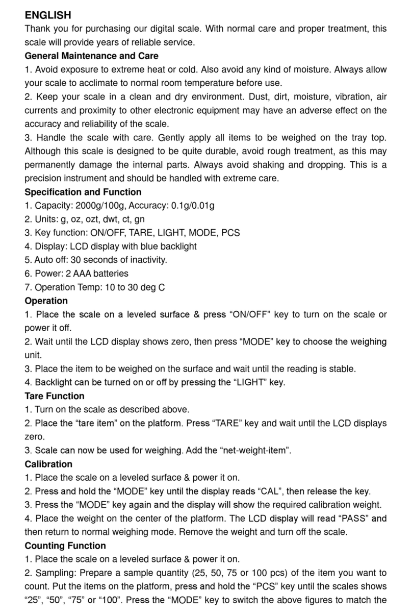 BLscale Notebook User manual
