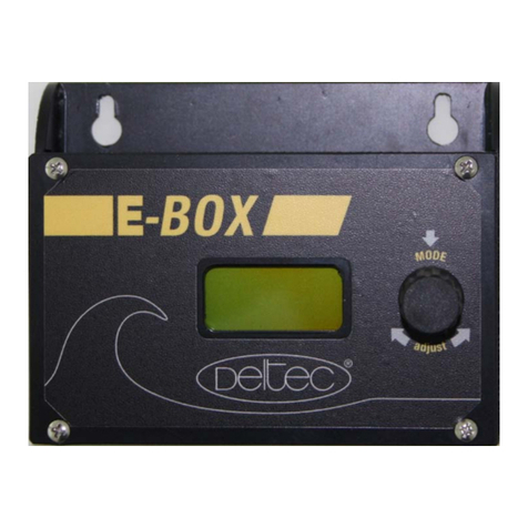 Deltec E-BOX User manual Deltec E-BOX User manual