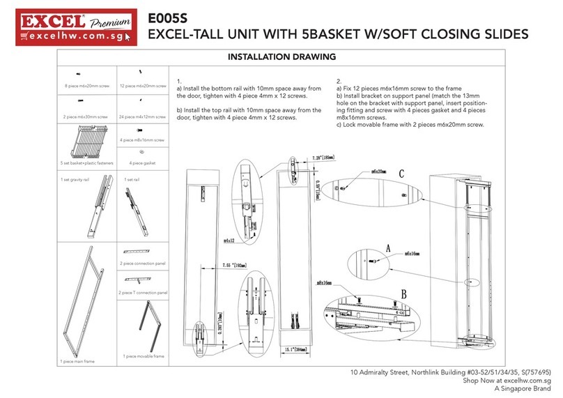 Excel E005S User manual