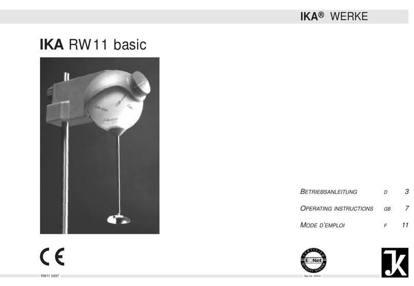 IKA RW11 basic User manual