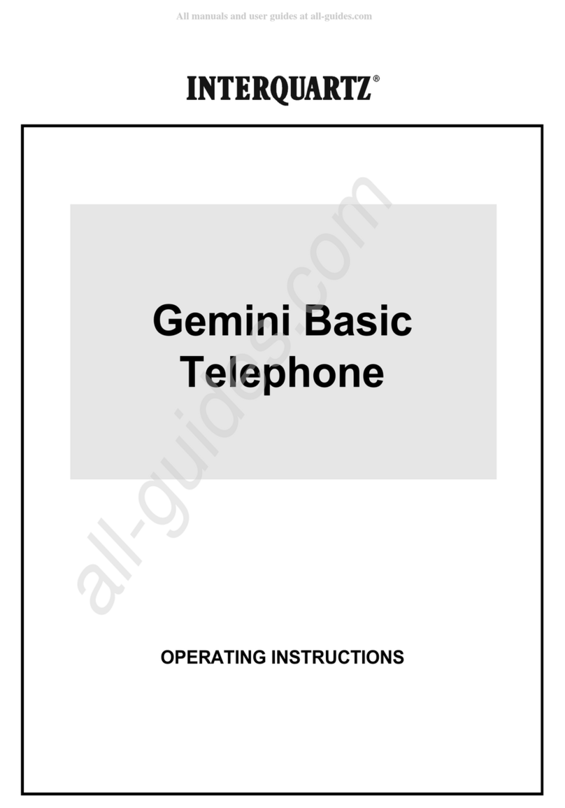 Interquartz Gemini Basic User manual