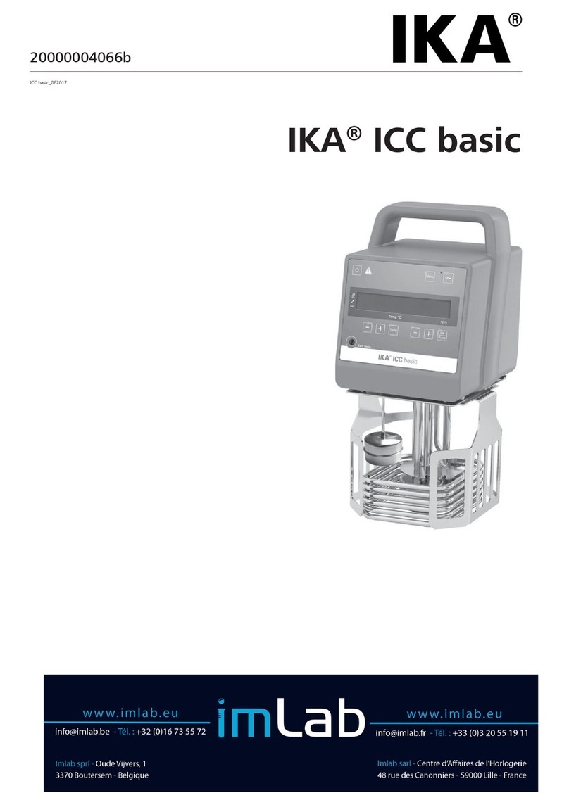 IKA ICC control User manual