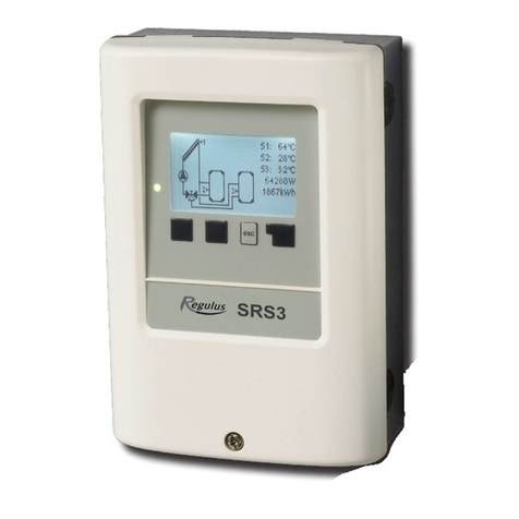 Regulus SRS3 E User manual