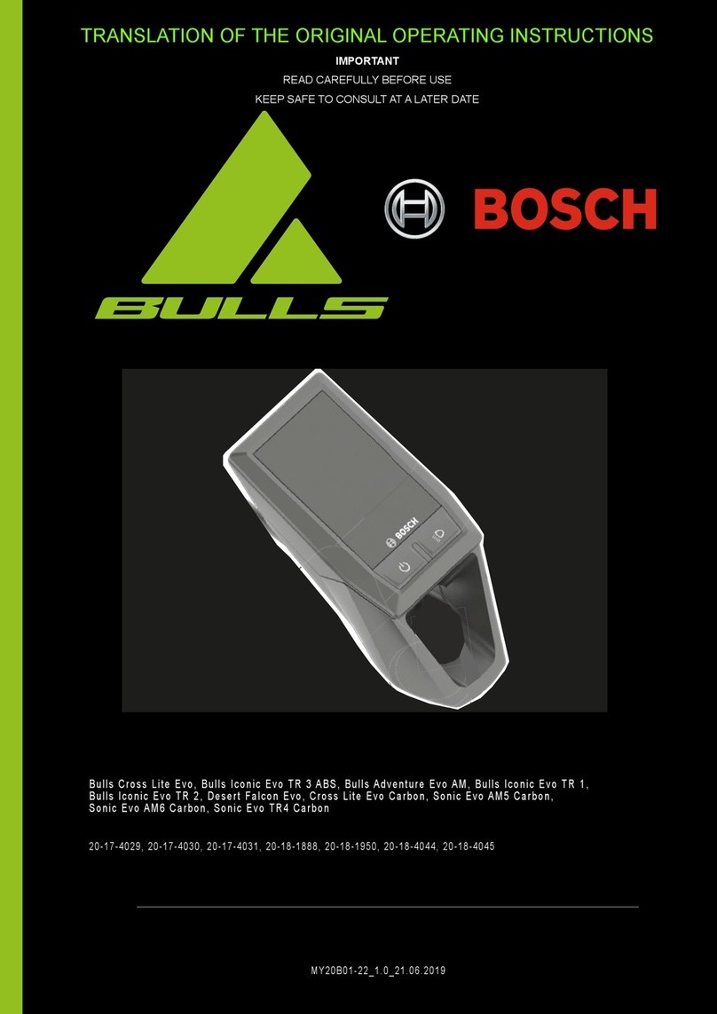 Bosch Bulls Cross Lite Evo User manual