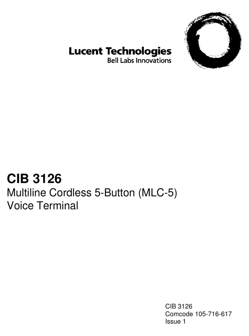 Lucent Technologies MLC-5 User manual