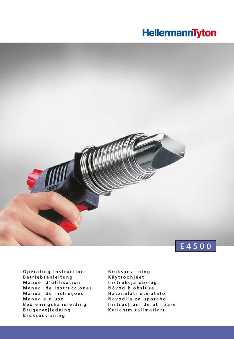Hellermann Tyton E4500 User manual