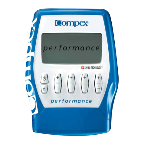 Compex performance User manual