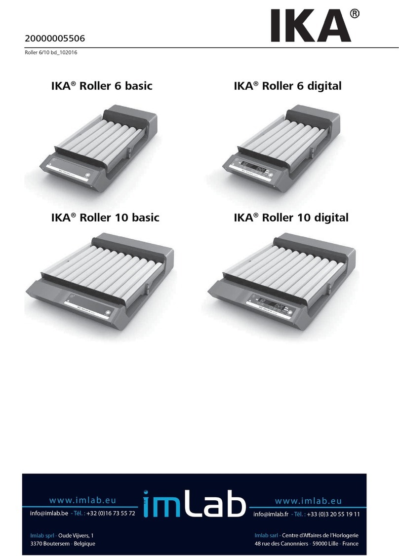 IKA Roller 6 basic User manual