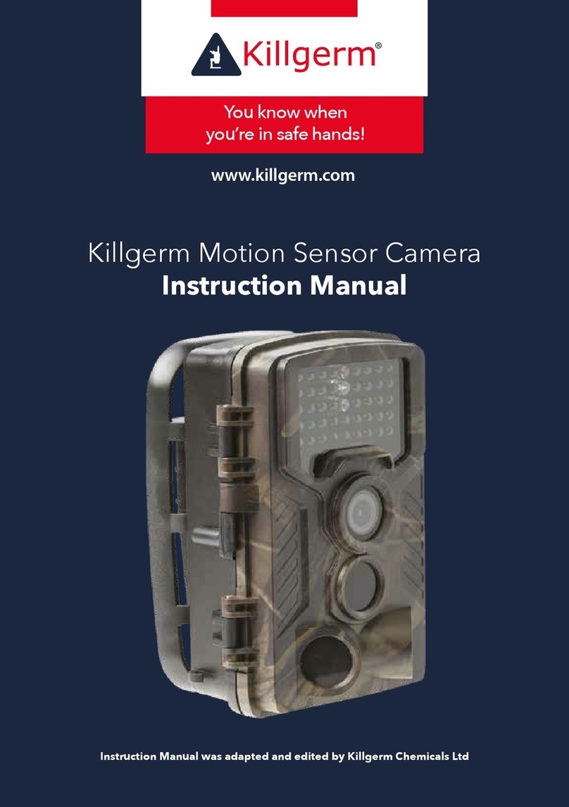 Killgerm Motion Sensor Camera User manual