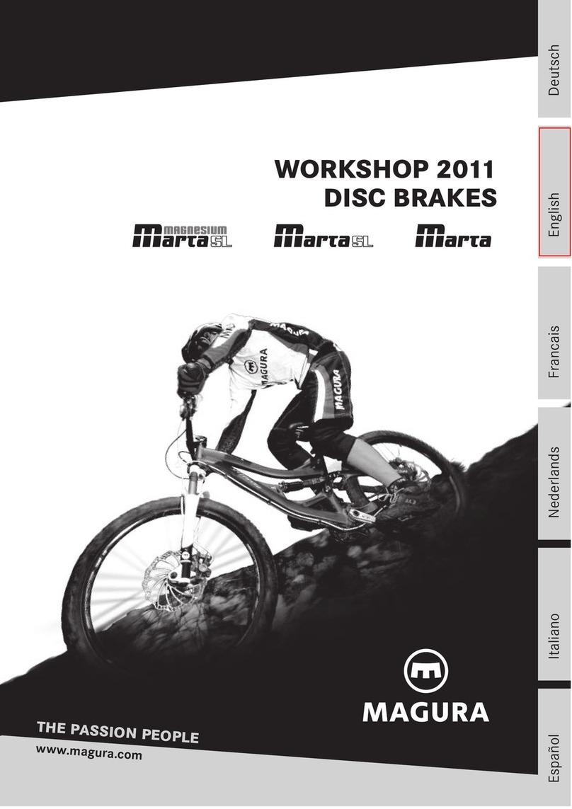 Magura Marta SL Magnesium Series Instruction manual