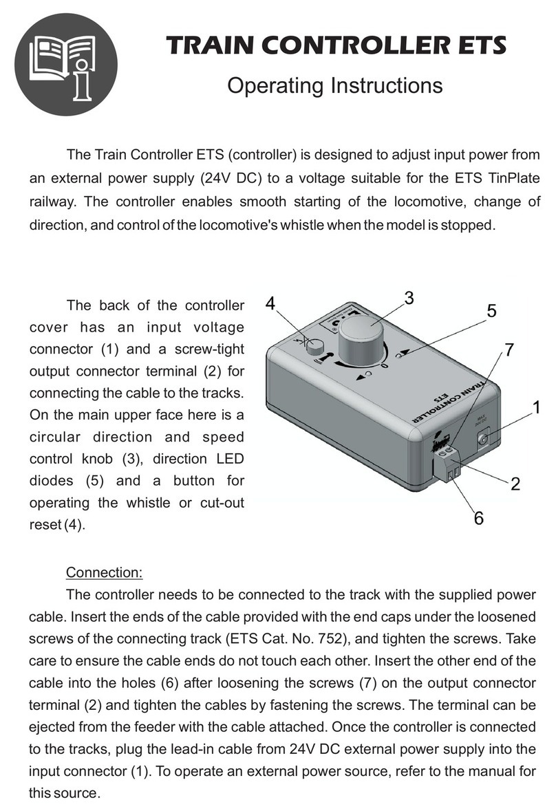 ETS Train Controller ETS User manual