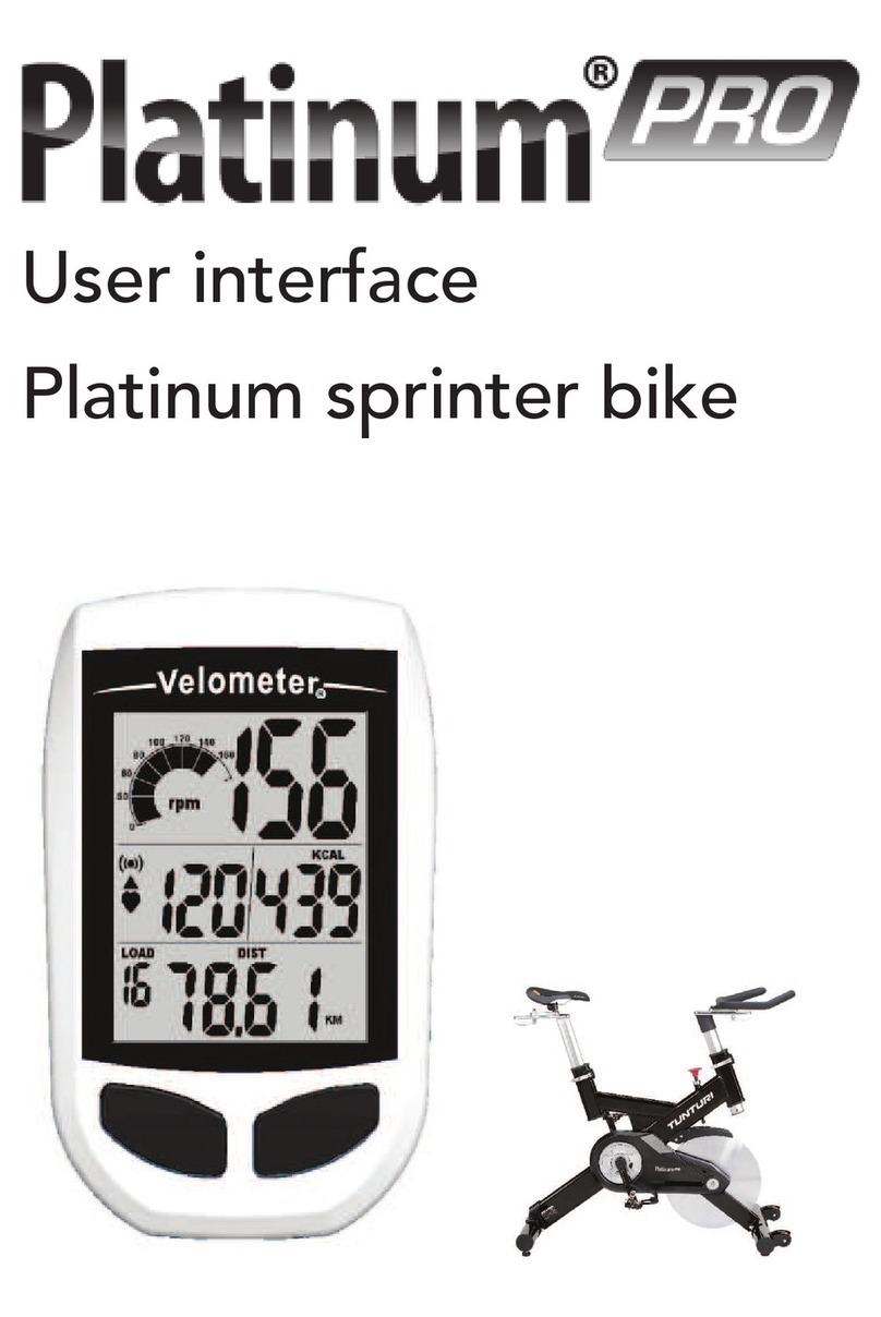 Tunturi Platinum Pro user manual