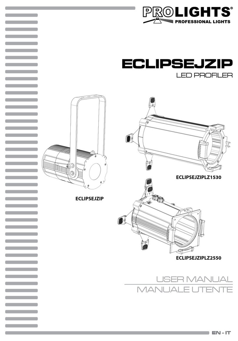 ProLights ECLIPSEJZIP User manual