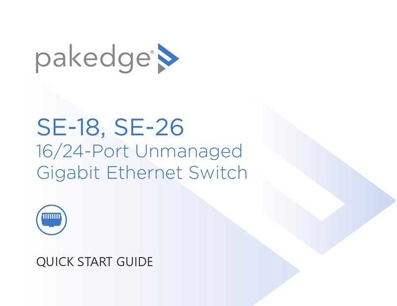Pakedge SE-18 User manual