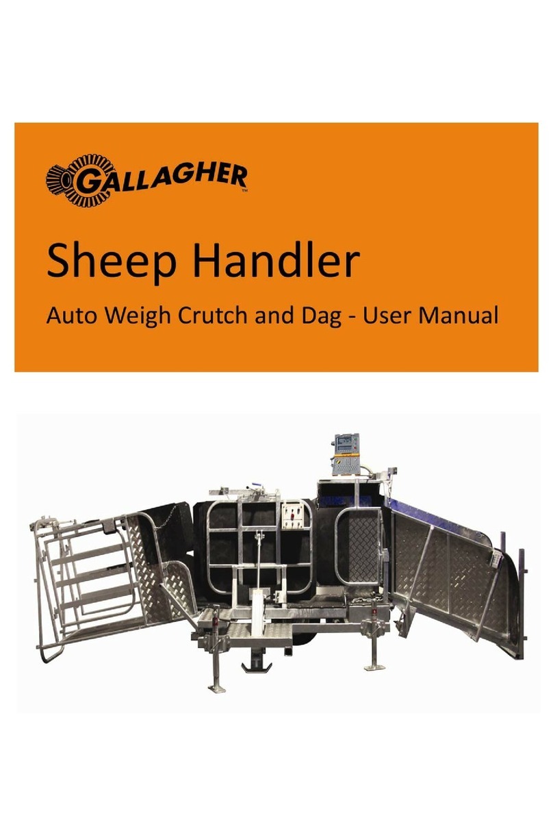 Gallagher Sheep Handler User manual