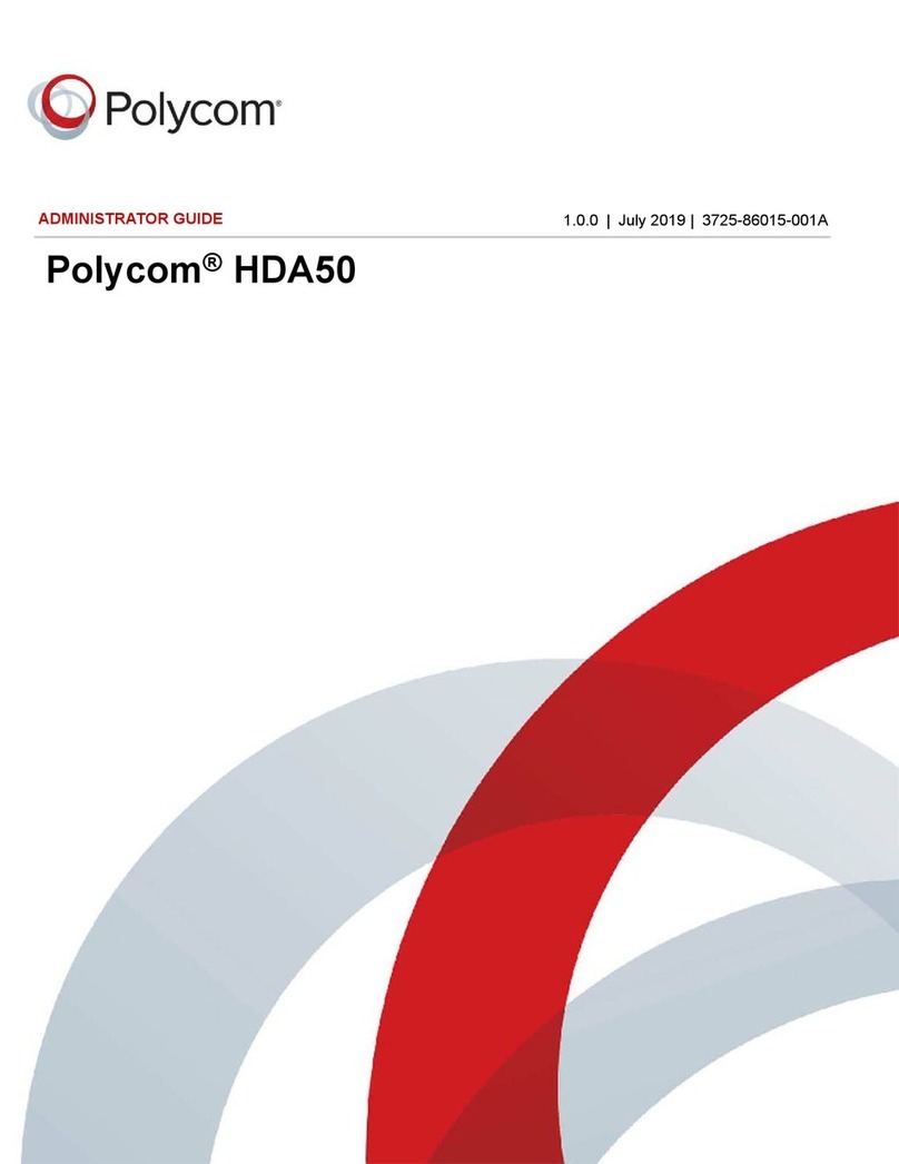 Polycom HDA50 Service manual