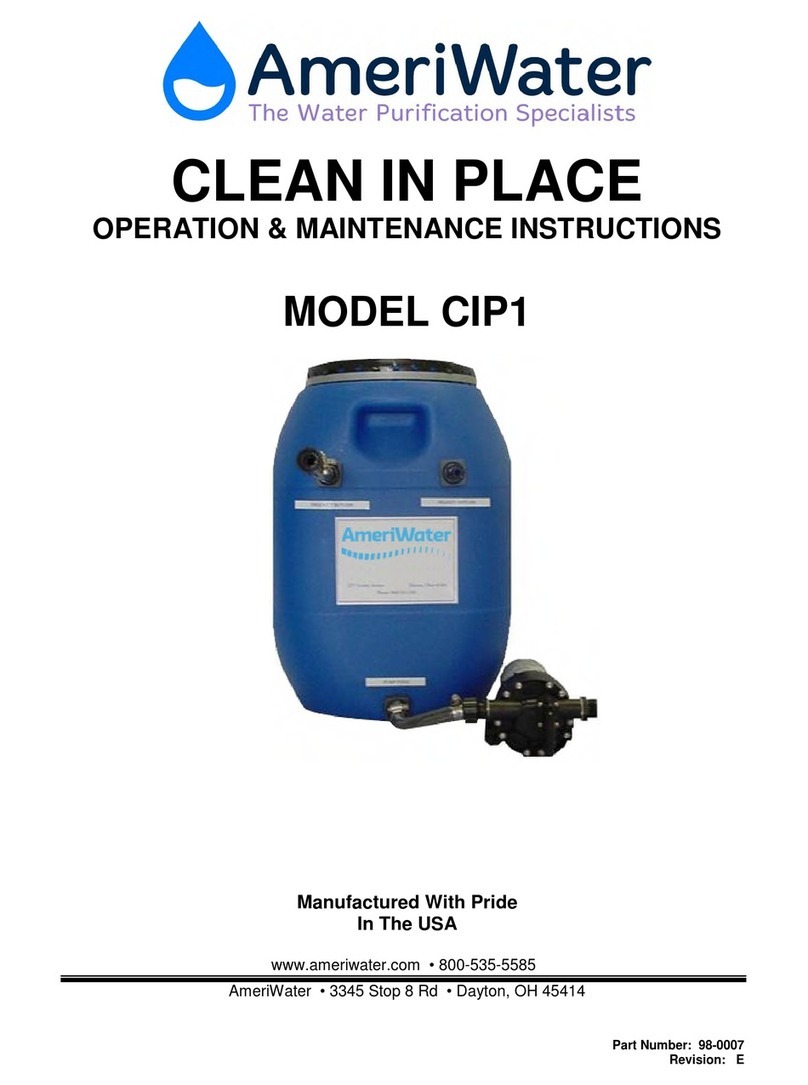 AmeriWater CIP1 Instruction Manual