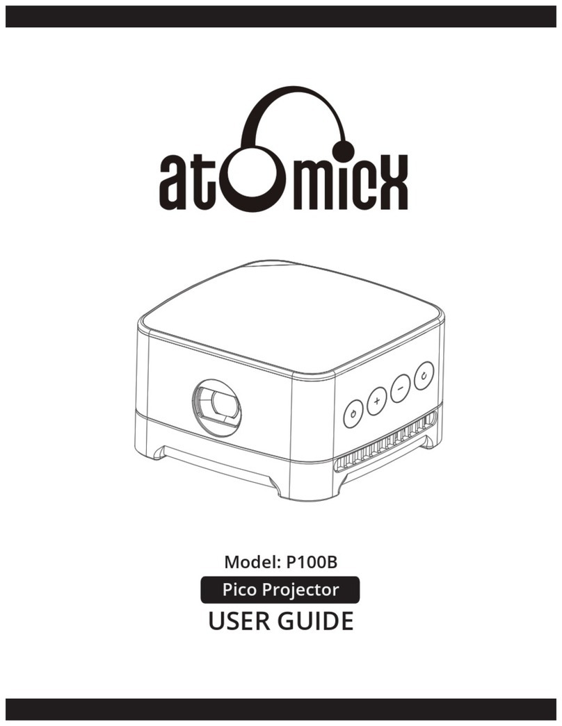 ATOMICX P100B User manual