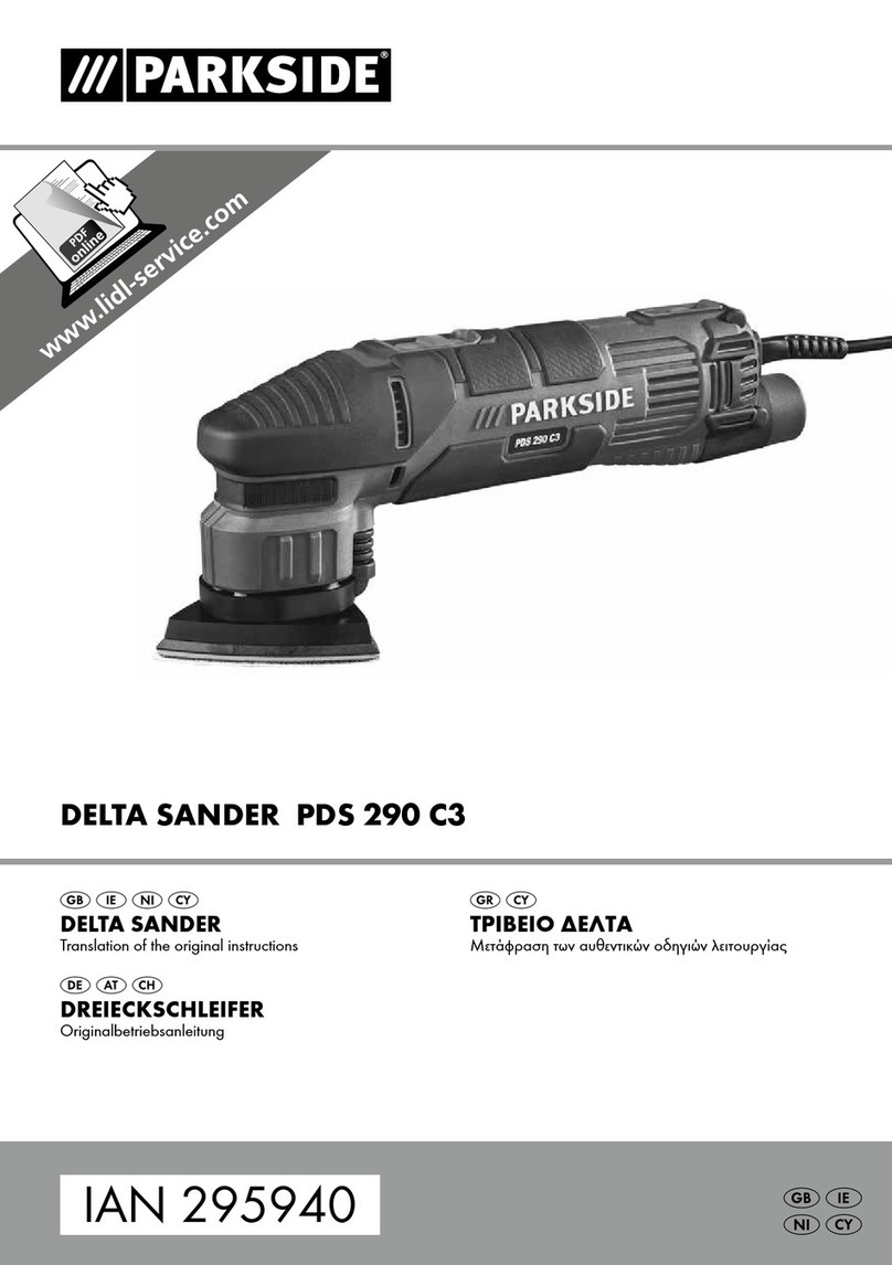 Parkside PDS 290 C3 User manual