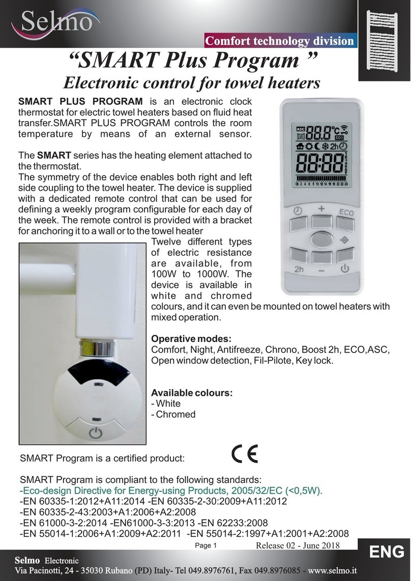 Selmo SMART PLUS PROGRAM User manual