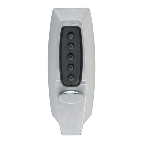 Simplex 7100 User manual