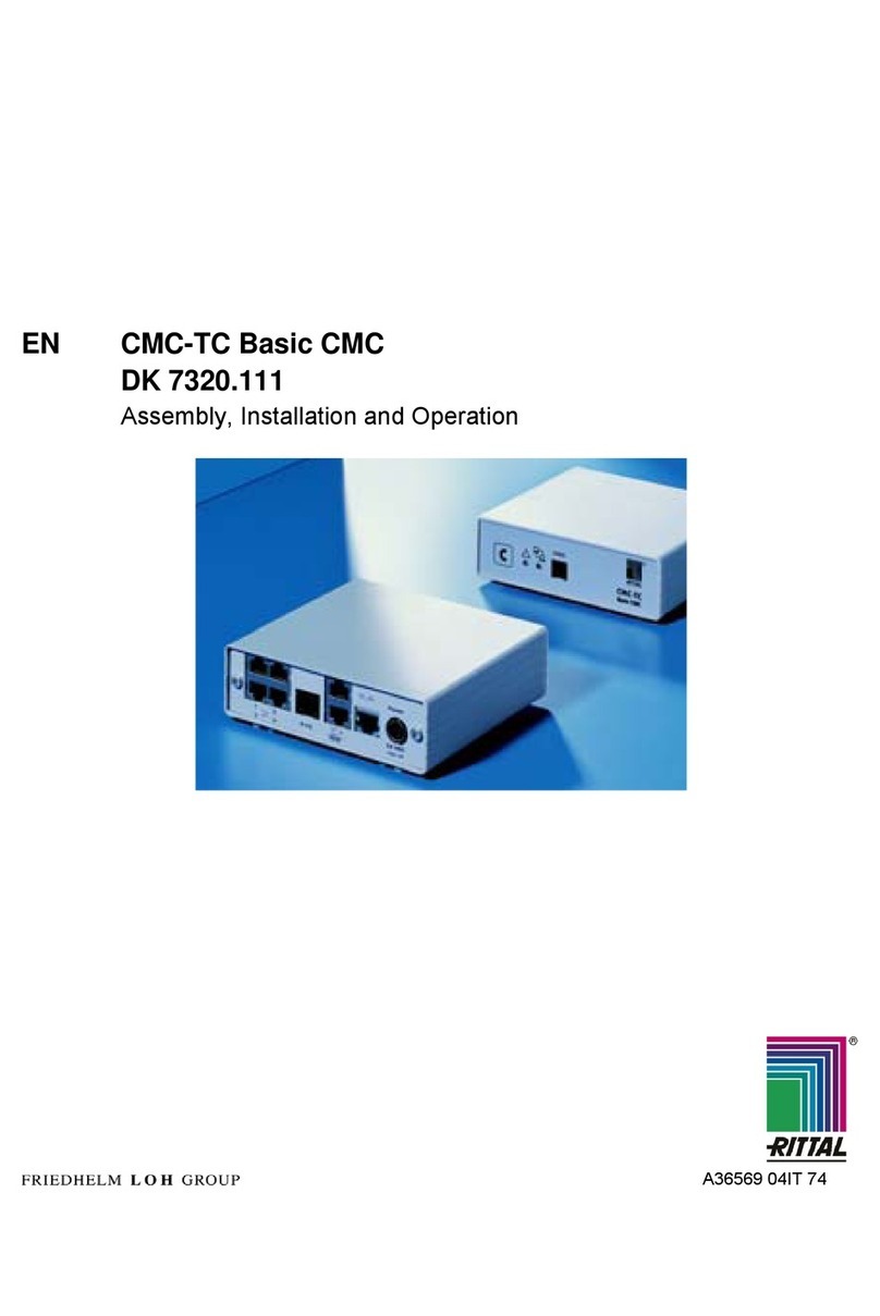 Rittal Basic CMC User manual