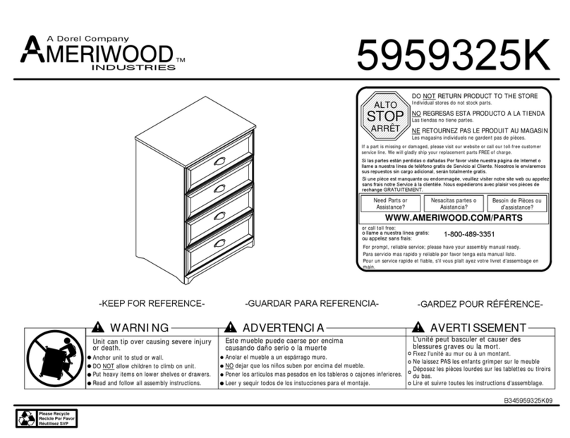Ameriwood 5959325K User manual
