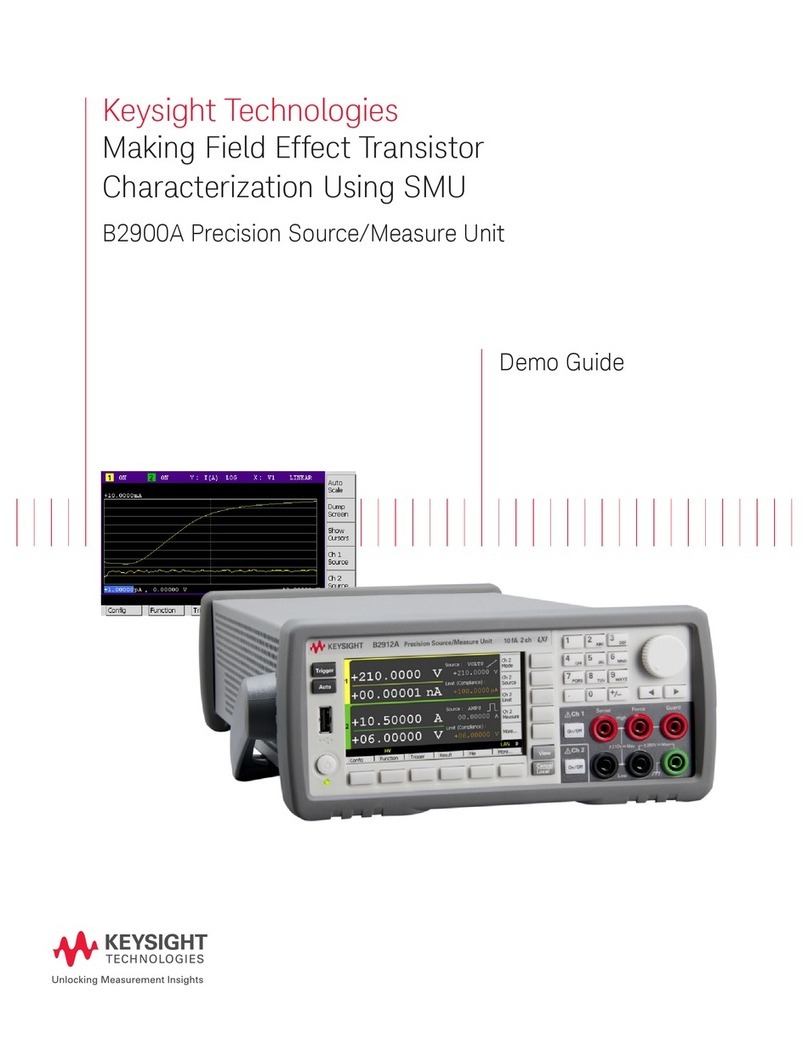 Keysight B2900A User manual
